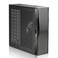T.F.SKYWINDINTL Mini ITX CaseSFF Small Form Factor Mini Tower Computer Chassis Ideal for HTPC 06mm SECC Vented Panels Gaming PC Case Fits Mini ITX Motherboards 6767 and Laptop Charger