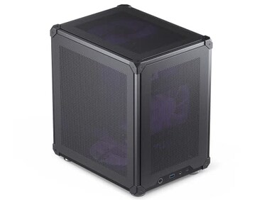 JONSBO C6 Black Mini MATX Mesh PC CaseSimple Compact Desktop Micro ATX ChassisUpper CoverSide Panel ToolFree Open pc case ATX Power Bite L185mm MaxSupport 75mm CPU CoolerGPU200255mm