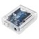SB COMPONENTS Arduino Uno R3 Case Enclosure New Transparent Clear Computer Box Compatible with Arduino UNO R3