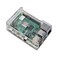SB Components Raspberry Pi 4 Model B Clear Case Access to All Ports