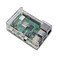 SB Components Raspberry Pi 4 Model B Clear Case Access to All Ports