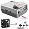 GeeekPi Case for Raspberry Pi 3B with Fan Retro Gaming Nes3Pi Case with Cooling Fan Pi Heatsinks for Raspberry Pi 2B3B3B