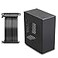 JOYJOM Aluminum Mini ITX Case with PCIe 30 Riser Mini PC Case SFF Small Form Factor PC Case TX Computer Gaming Case Supports GPU Graphics Card Black