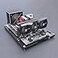 DALAIBUKESI DIY Computer Case PC Frame Desktop Open Chassis Case PC Test Bench Support Motherboards MATX and ATX