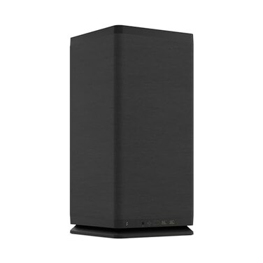 Fractal Design Mood Black PC Case Sleek Fabric Design 180mm Top Fan Conceals 325mm Graphics Card mITX Motherboard Compatible Easy Access Build Efficient Cooling