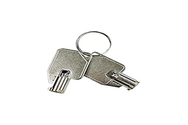 QNAP Hard Drive Tray Key KEYHDDTRAY01 Aluminum Tower Silver