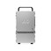 teenage engineering Computer1 miniITX PC Computer case Chassis with Powder Coated Aluminum Chrome Metal Handles and DualSlot GPU Small Form Factor Compatible with SFX Power Supply Aluminum