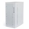 JOYJOM Micro ATX Case PC Case MATX Case Mini PC ITX Desktop Computer Case Support Micro ATX MATX DTX ITX Mini PC with USB30 Support 35 HDD White