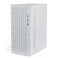 JOYJOM Micro ATX Case PC Case MATX Case Mini PC ITX Desktop Computer Case Support Micro ATX MATX DTX ITX Mini PC with USB30 Support 35 HDD White