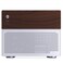 JONSBO N4 White NAS Pc Case Walnut Wood 8Drive Bay6 35 HDD 4 hotswap2 Non hotswap 2 25SSDMicro ATX Chassis USB32Gen2TypeC 1x120mm Fan Builtin White