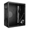 Iesooy Micro ATX Case MATX Case Mini PC ITX Desktop Computer Case Support Micro ATXITX Mini PC case with USB30 Support 35 HDD