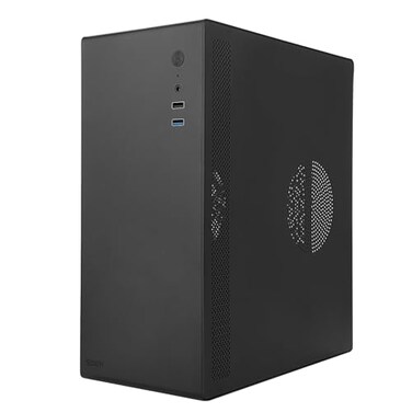 Iesooy Micro ATX Case MATX Case Mini PC ITX Desktop Computer Case Support Micro ATXITX Mini PC case with USB30 Support 35 HDD