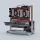 DALAIBUKESI DIY Open Frame PC Chassis Aluminum Computer Case Supports Dual CPU ServerEATX Motherboard Excellent Cooling TypeC Port