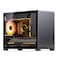 JONSBO D32 PRO MicroATX PC CaseHigh Compatibility Mini Desktop CaseAB Mode for MB Support MATX BackConnectBTF MB365mm GPU240AIO163mm Air CoolerATXSFX PSU USB32 PC Gaming caseBlack