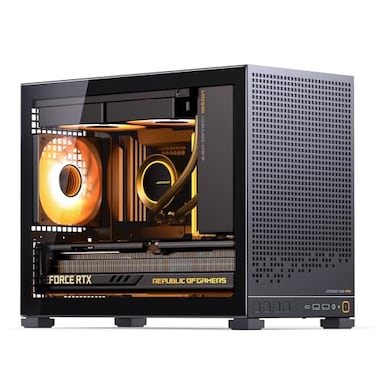 JONSBO D32 PRO MicroATX PC CaseHigh Compatibility Mini Desktop CaseAB Mode for MB Support MATX BackConnectBTF MB365mm GPU240AIO163mm Air CoolerATXSFX PSU USB32 PC Gaming caseBlack