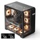 darkFlash ATX MidTower PC Case with Screen Three Side Glass Curved Full View Dual Gaming PC Case 4 PWM ARGB Fans Computer Case PreInstalled Type C RTX 40 Compatible BlackL280