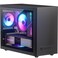JOYJOM Micro ATX Case with Fans 2PCS 90mm RGB Fans PreInstalled146L 08mm Thickness SPCC MATX PC Case Mini ITX PC Case with Type C USB30 Supports 135mm CPU Cooler 310mm GPU and Standard ATX PSU Black