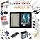 Vilros Arduino Uno Starter Kit Includes Arduino Uno R3 Board 190 Electronics Components Breadboard Jumper Wires DC Motor Servo Relay FullColor 72 Page Manual 190 Pieces