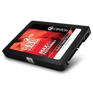Centon 2TB SSD Internal Solid State Drive SATA III 6Gbs 25 3D NAND TLC Up to 490MBs Faster Startup Apps Gaming File Transfers for LaptopPC Desktop