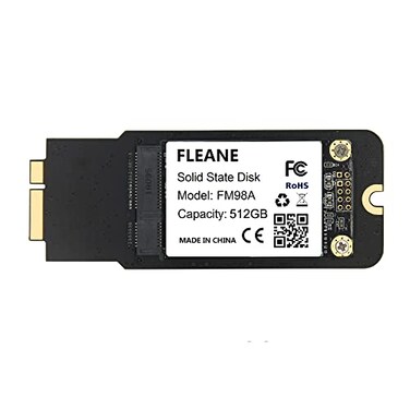 FLEANE FM98A 512GB SSD with Tools for MacBook Pro Retina A1425 A1398 Late 2012Early 2013 EMC 2557 2672 2512 2673 Mac Solid State Disk 512GB