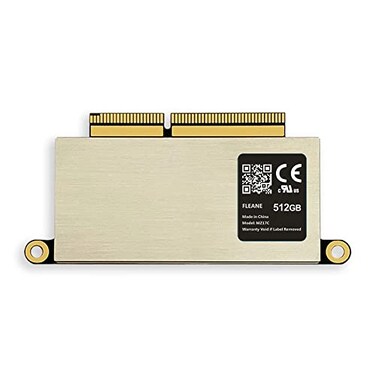 FLEANE MZ17C 512GB PCIe NVMe SSD for 2016 2017 MacBook Pro A1708 Upgrade Capacity 512GB