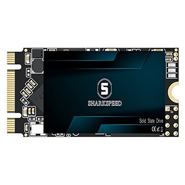 S SHARKSPEED SSD 128GB M2 2242 NGFF 42mm BM Key SATA 3 Internal Solid State Drive for Desktop Laptop