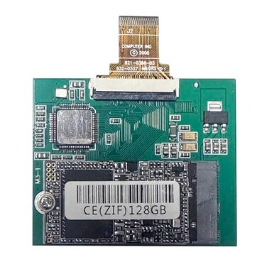 SELLTOONE 128GB SSD for iPod Classic 6th 7th iPod Video 5Gen 55th Replace HS081HA MK8010GAH MK8022GAA MK1634GAL MK1231GAL ZIF CE Solid State Drive 128GB