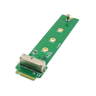 NFHK PCI Express PCIE 4X M2 NGFF MKey to 2013 2014 2015 Apple MacBook SSD Convert Card for A1493 A1502 A1465 A1466