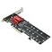 RIITOP Dual NVMe PCIe Adapter M2 NVMe SSD to PCIe 31 x8x16 Card Support M2 M Key NVMe SSD 221102280226022422230