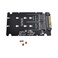 NFHK SFF8639 NVME U2 to Combo NGFF M2 MKey SATA PCIe SSD Adapter for Mainboard Replace SSD 750 p3600 p3700