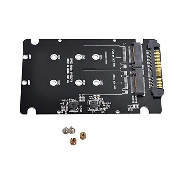 NFHK SFF8639 NVME U2 to Combo NGFF M2 MKey SATA PCIe SSD Adapter for Mainboard Replace SSD 750 p3600 p3700