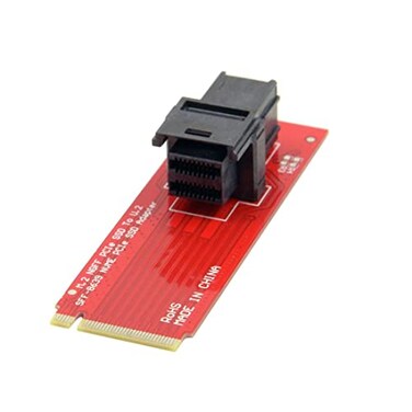 chenyang PCIe 40 M2 NGFF to SFF8643 Adapter 2280MM for U2 SFF8639 NVME PCIe SSD Motherboard Internal Expansion Horizontal Type