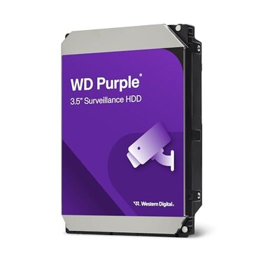 WD Western Digital 8TB Purple Surveillance Internal Hard Drive HDD SATA 6 Gbs 256 MB Cache 35 85PURZ