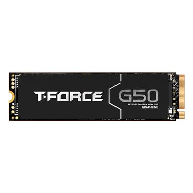 TEAMGROUP TForce G50 1TB SLC Caching 3D TLC NAND NVMe InnoGrit PCIe Gen4x4 M2 2280 Gaming SSD with UltraThin Graphene Heat Spreader Works with PS5 ReadWrite 50004800 MBs TM8FFE001T0C129