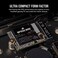 Corsair MP600 Mini 2TB M2 NVMe PCIe x4 Gen4 SSD M2 2230 Up to 7000MBsec Sequential Read HighDensity 3D TLC NAND Great for Steam Deck and Microsoft Surface Black