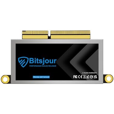Bitsjour 512GB NVMe SSD Upgrade for 20162017 MacBook Pro 13 A1708 EMC 29783164 No Touchbar Model Mac Interfacce No Adapter macOS PreInstalled
