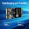 ByteFest SSD 64GB mSATA Mini SATA III 6 Gbs Internal Solid State Drive30x50mm High Performance 3D NAND Upgrade Storage for Laptop and Desktop