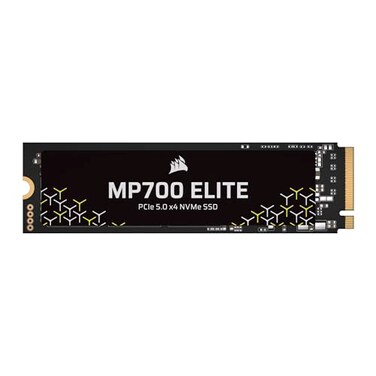Corsair MP700 Elite 2TB PCIe 50 x4 NVMe M2 SSD Up to 10000MBsec HighDensity 3D TLC NAND M2 2280 DirectStorage Compatible Black