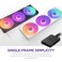 NZXT Control Hub Digital RGB Lighting and PWM Fan Speed Controller Control Up to 5 x PWM Fans or 4 x NZXT SingleFrame Fans Powered by NZXT CAM Software
