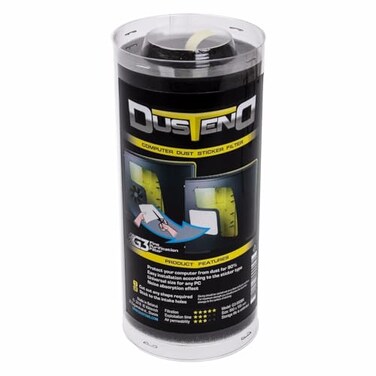 DustEND G3 Premium dust filter material for PC casefan 950x155x5mm Black