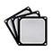 Silverstone Technology SSTFF143B3Pk 140mm Ultra Fine Fan Filter with Magnet Cooling Compatible with Most 140mm Fans or Vents