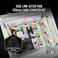 Corsair iCUE Link QX120 RGB 120mm Magnetic Dome RGB Fans Triple Fan Starter Kit with iCUE Link System Hub White