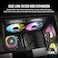 CORSAIR iCUE Link RX120 RGB 120mm PWM Fan Magnetic Dome Bearing Single Fan Black