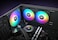 Thermaltake CT120 EX ARGB Sync PC Cooling Fan 3Fan Pack Magnetic Connection 5V Motherboard Sync 168 Million Colors 9 Addressable LEDs 120 mm CaseRadiator Fan CLF181PL12SWA
