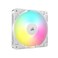 CORSAIR RS120 ARGB 120mm PWM Fan DaisyChain Connection LowNoise Magnetic Dome Bearing Single Pack White
