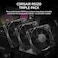 CORSAIR RS120 120mm PWM Fans DaisyChain Connection LowNoise Magnetic Dome Bearing Triple Pack Black