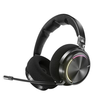 Corsair Virtuoso MAX Wireless Officially Licensed Xbox Series XS Gaming Headset Dolby Atmos Active Noise Cancelling 24GHz Wireless Bluetooth GameChat Audio Controls PC Carbon