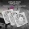 CORSAIR RS120 120mm PWM Fans DaisyChain Connection LowNoise Magnetic Dome Bearing Triple Pack White