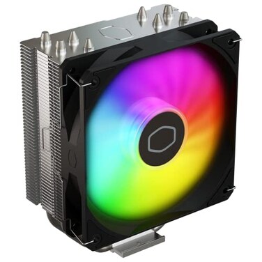 Cooler Master Hyper 212 Spectrum V3 ARGB CPU Air Cooler 4 Copper Heat Pipes 120mm High Performance PWM Fan Low Noise Easy Installation AMD AM5AM4 Intel LGA 185117001200