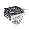 Thermaltake TOUGHAIR 110 140W TDP Top Flow CPU Cooler IntelAMD Universal Socket LGA 17001200 120mm 2000RPM High Static Pressure PWM Fan with High Performance Copper Heat Pipes CLP073AL12BLA